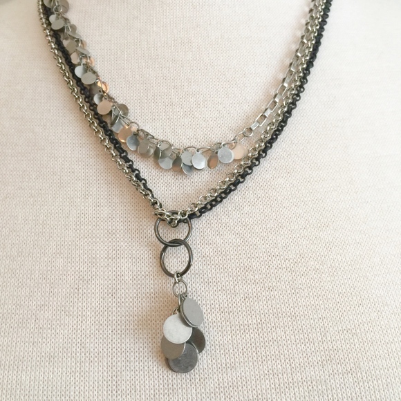 Simply Vera Vera Wang Triple Chain Necklace - Picture 3 of 4